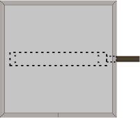 Projection Center Post Mount Bracket