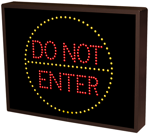 Directional Systems Product #15120 - DO NOT ENTER w/Do Not Enter Symbols