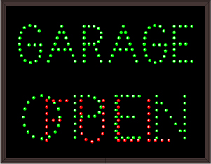 GARAGE | OPEN | FULL