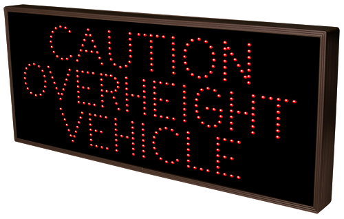 Directional Systems Product #17221 - CAUTION OVERHEIGHT VEHICLE