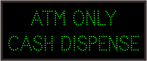 ATM ONLY CASH DISPENSE