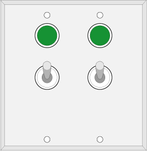 Double Gang 22 Switch