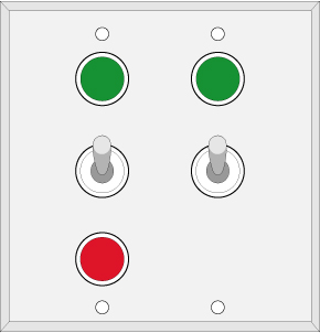 Double Gang 32 Switch