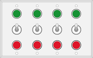 Four Gang Switch