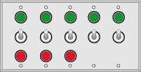 Five Gang 33322 Switch