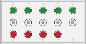 Five Gang 33332 Switch