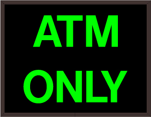 ATM ONLY