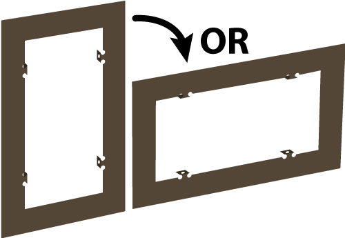 Recessed Frame Mount for use on all TCI and TCIL Units
