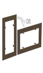 Recessed Frame Mount for use on all TCI and TCIL Units