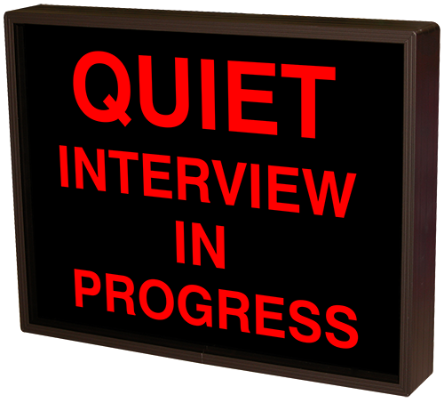 Directional Systems Product #38665 - QUIET INTERVIEW IN PROGRESS