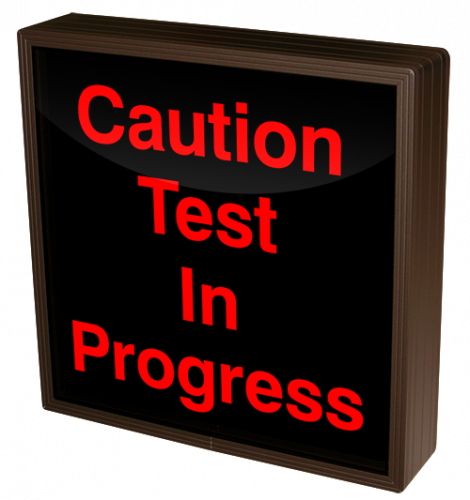Directional Systems Product #38752 - Caution Test In Progress