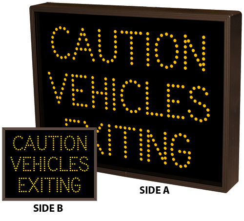 Directional Systems Product #5070 - CAUTION VEHICLES EXITING