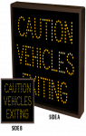CAUTION VEHICLES EXITING | CAUTION VEHICLES EXITING