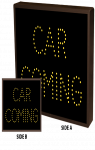 Double-sided, CAR COMING