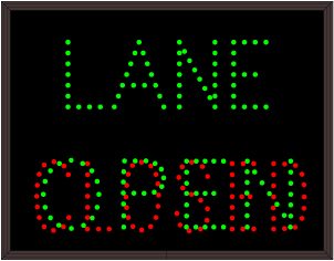 LANE | OPEN | CLOSED