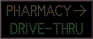 PHARMACY w/ Symbol | DRIVE-THRU