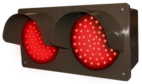 Directional Systems Product #52175 - LED Traffic Controller - Horizontal, Red-Red