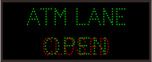 ATM LANE | OPEN | CLOSED