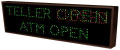 TELLER | OPEN | CLOSED | ATM OPEN
