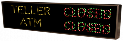 TELLER | ATM | OPEN | CLOSED | OPEN | CLOSED