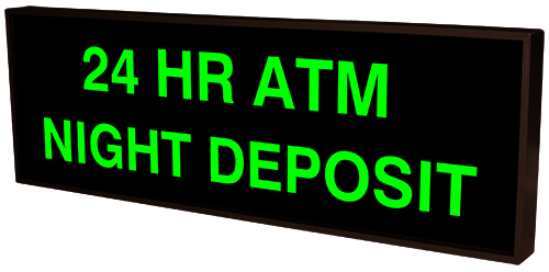 Directional Systems Product #54750 - 24 HR ATM NIGHT DEPOSIT
