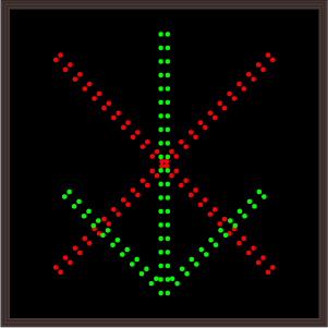 X | DOWN ARROW