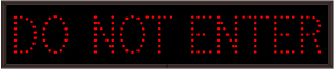 DO NOT ENTER