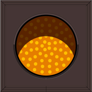 Amber Indicator Dot