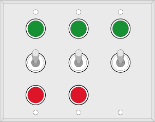 Triple Gang 332 Switch