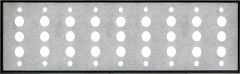 9 Gang Switch Plate Only