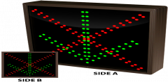 X | DOWN ARROW
