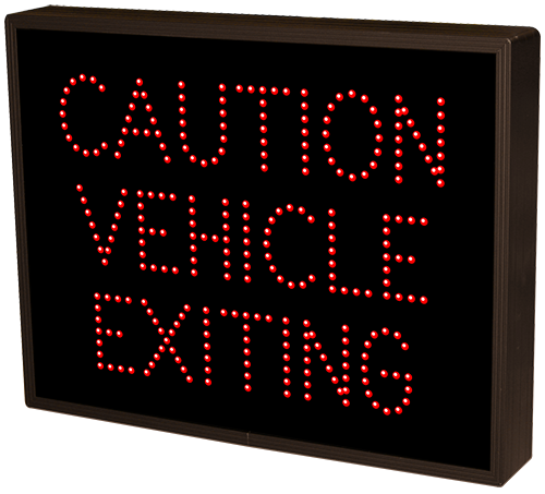 Directional Systems Product #8630 - CAUTION VEHICLE EXITING