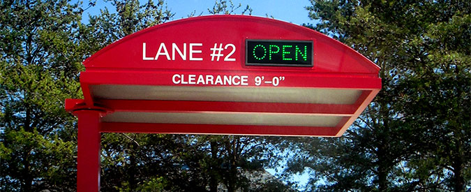 Quick Service Restaurant Signs LED Signs | Directional Systems