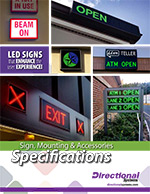 Sign, Mounting & Accessories Specifications