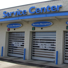 Bright LED signs that show off your Service Bays!