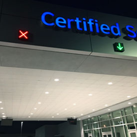 Bright LED signs that show off your Service Bays!