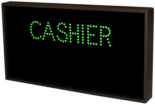 Directional Systems CASHIER | CREDIT CARD ONLY | CLOSED (120-277 VAC) - 11120 Product Message