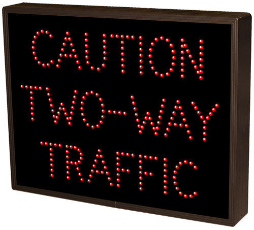 Directional Systems Product #12464 - CAUTION TWO-WAY TRAFFIC