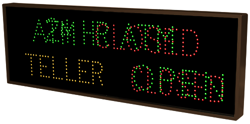 Directional Systems Product #13760 - 24 HR ATM | ATM CLOSED | TELLER | OPEN | CLOSED