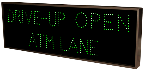 Directional Systems DRIVE-UP | ATM LANE | OPEN | CLOSED (120-277 VAC) - 15535 Product Message