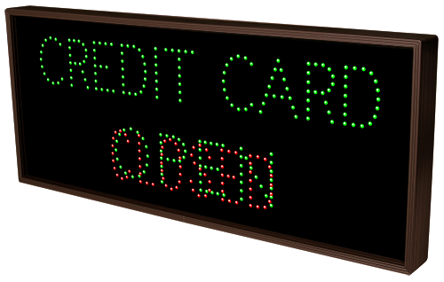 Directional Systems Product #17346 - CREDIT CARD | OPEN | CLOSED