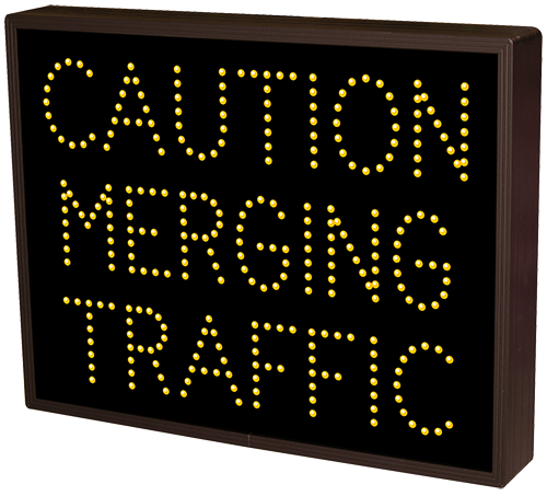 Directional Systems Product #20064 - CAUTION MERGING TRAFFIC