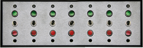 Directional Systems 3092 SVG3333333 SPDT/120VAC 7 Gang Switch (7-SPDT) (120 VAC) Image
