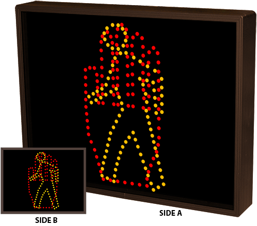 Directional Systems Product #37713 - Pedestrian Symbol | Hand Symbol | Pedestrian Symbol | Hand Symbol