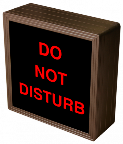 Directional Systems Product #38689 - DO NOT DISTURB