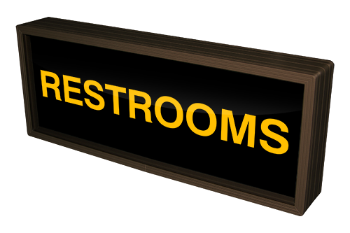 Directional Systems Product #38733 - RESTROOMS