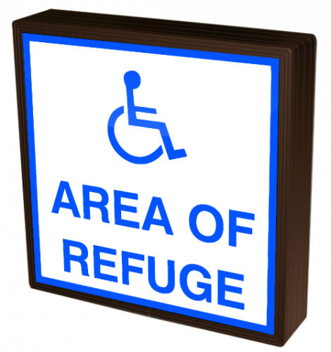 Directional Systems Product #38830 - Area of Refuge w/Handicap Symbol