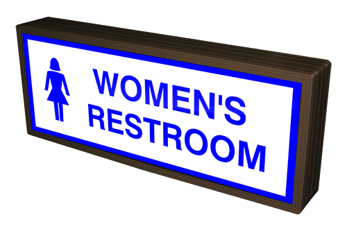 Directional Systems Product #38873 - WOMEN'S RESTROOM w/Symbol