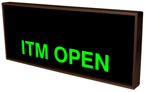 Directional Systems ATM OPEN | ITM OPEN (120-277 VAC) - 38984 Product Message