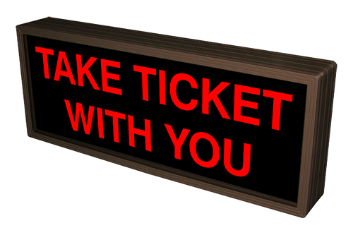 Directional Systems Product #39375 - TAKE TICKET WITH YOU